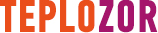 TEPLOZOR — логотип компании по тепловизионному обследованию